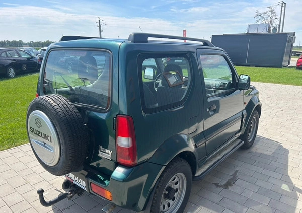 Suzuki Jimny cena 27400 przebieg: 134000, rok produkcji 2003 z Rakoniewice małe 154